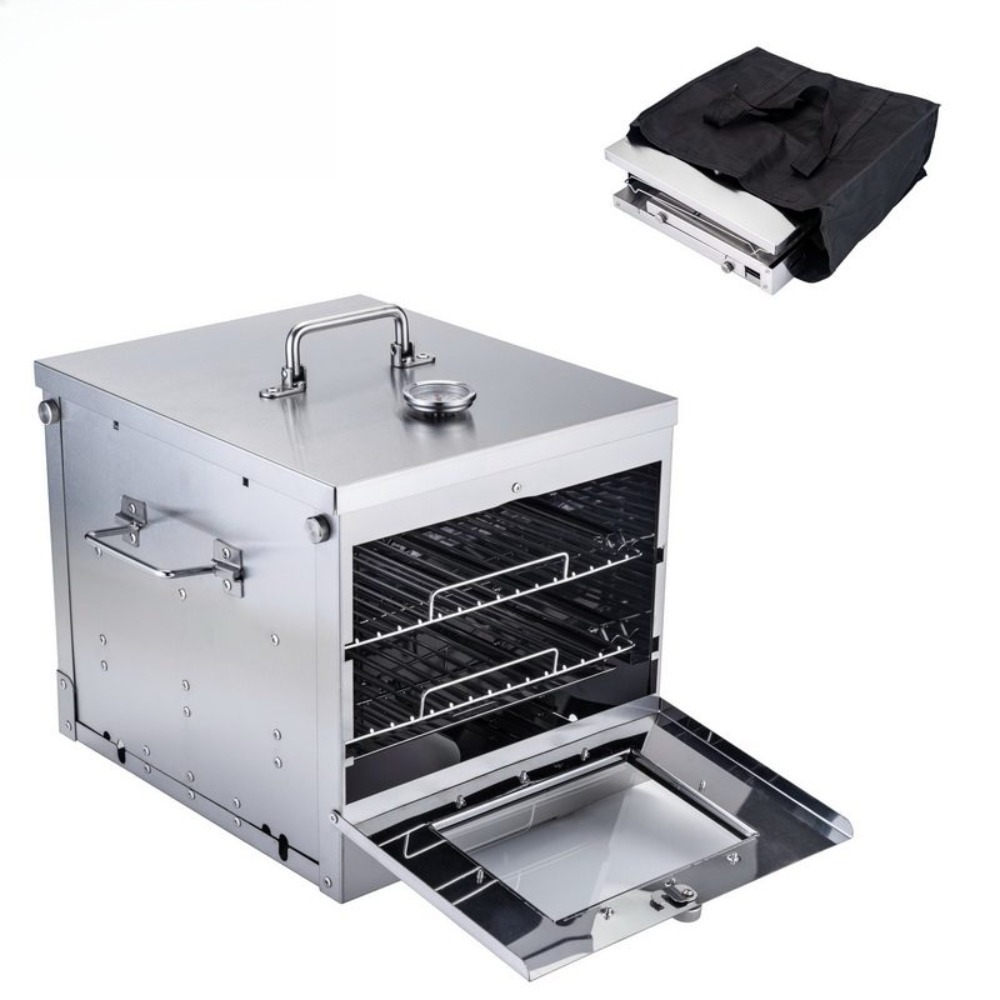 Camping Cooking - Outdoor-Camping-Herd, Kochherd aus Edelstahl, visuell sichtbarer,