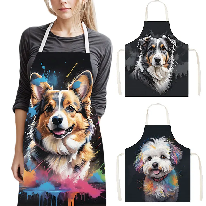Bunte Küchenschürze mit Hundem – Camping Cooking Apron Bewertung und Preis