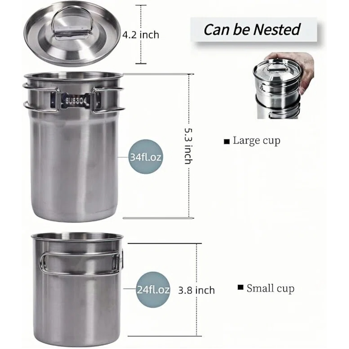 Faltbare Campingbecher, Campin – Camping Cooking Roll Bewertung und Preis