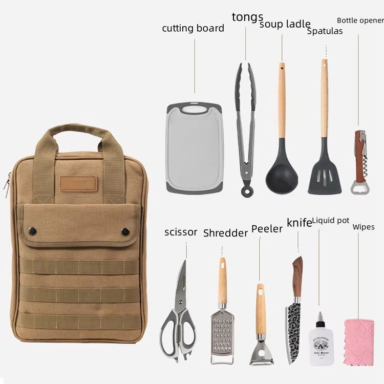 Camping-Kochutensilien-Set, 12 – Camping Cooking Utensil Organizer Bewertung und Preis