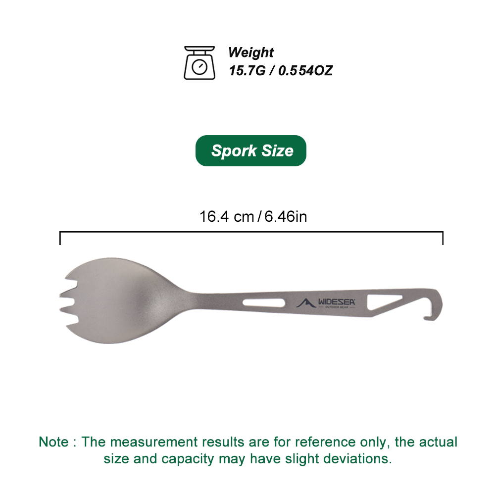 Widesea Camping-Kochset, Spork – Camping Cooking And Dining Set Bewertung und Preis