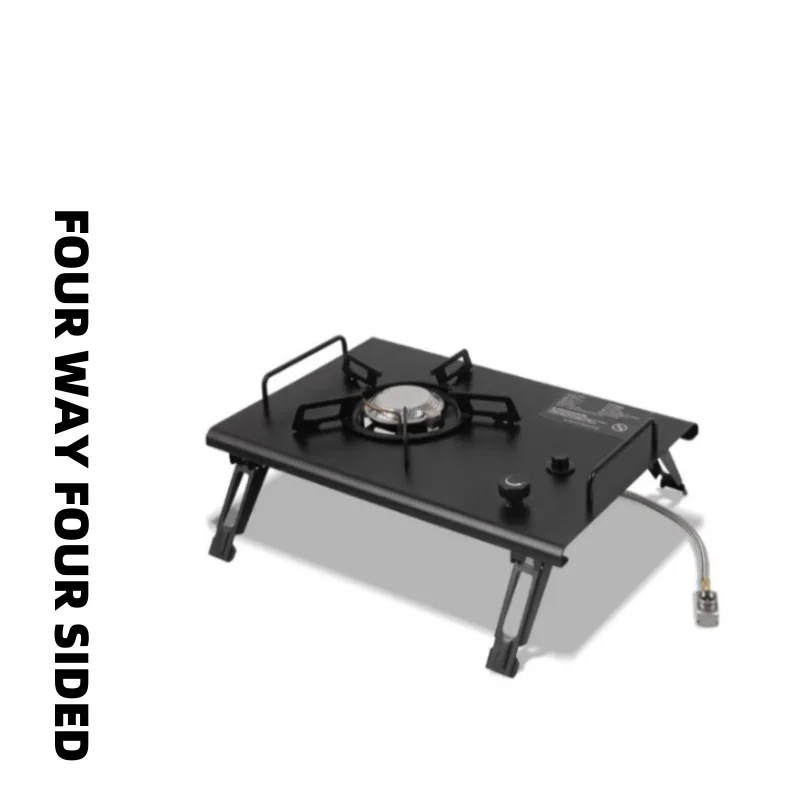 Tragbarer, faltbarer Gaskocher – Camping Cooking Table With Windshield Bewertung und Preis