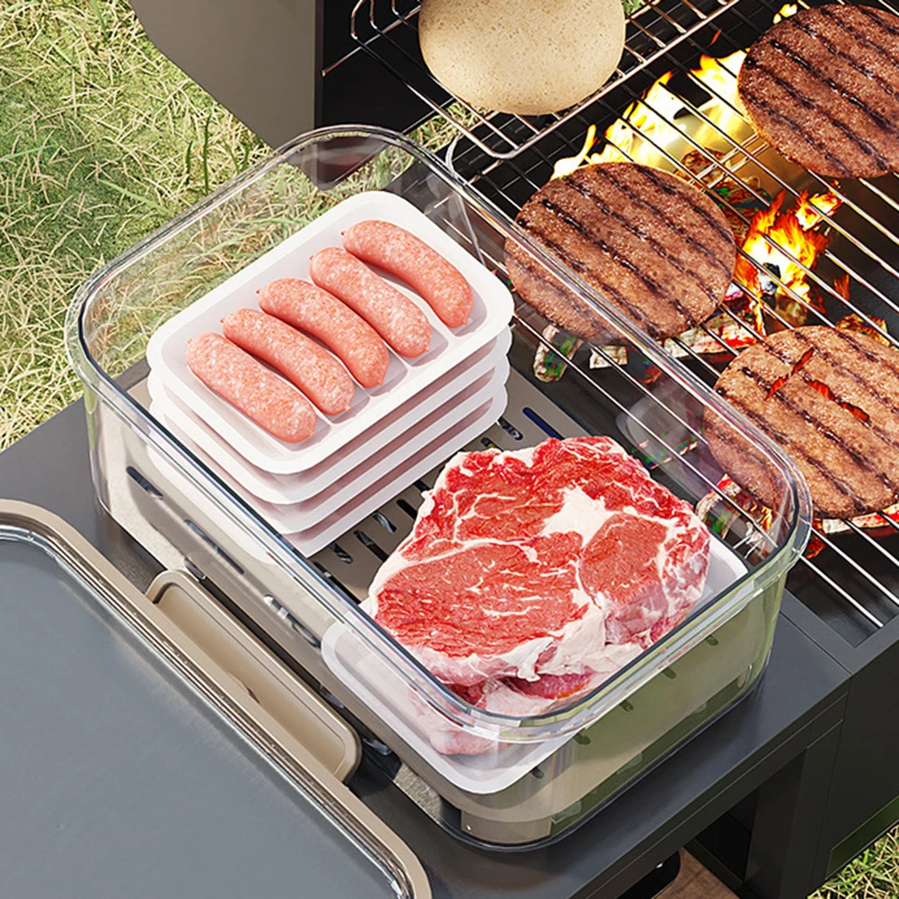 Tragbarer Lebensmittelaufbewah – Camping Cooking Food Bewertung und Preis