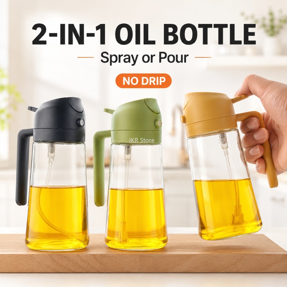 2-in-1 Olivenöl-Sprühflasche m – Camping Cooking Bewertung und Preis