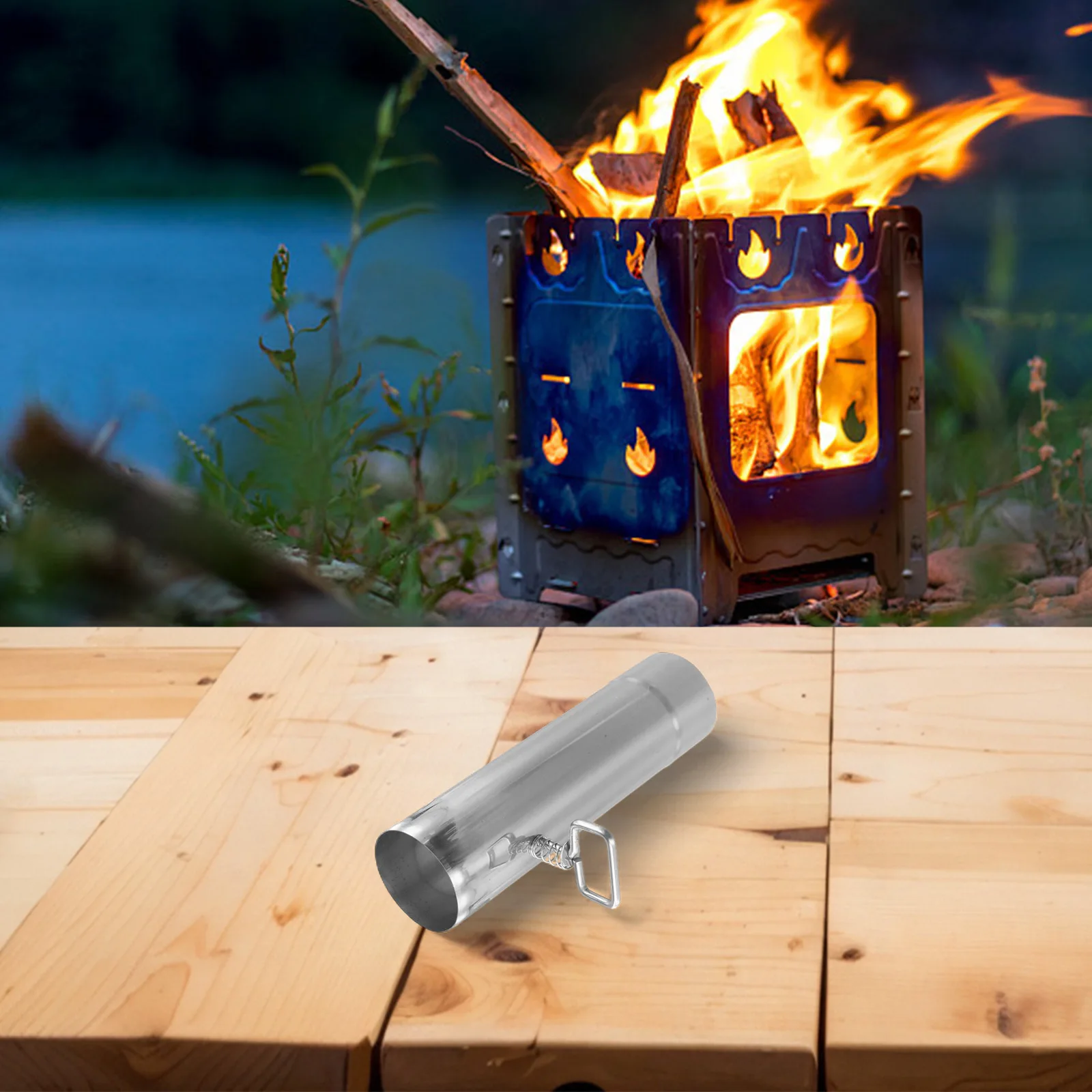 110*59mm Campingofen-Rohr aus  – Camping Cooking Options Bewertung und Preis