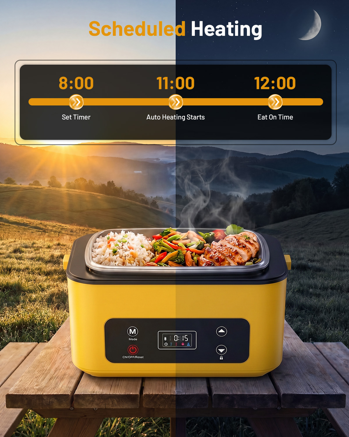 TaskStar Tragbare Beheizte Lun – Camping Cooking Food Bewertung und Preis